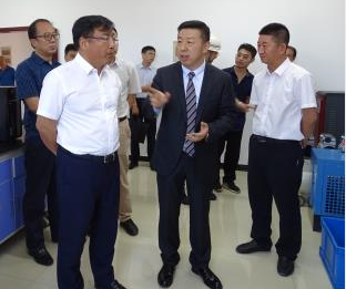 唐山市副市長孫文仲一行來中溶科技調(diào)研